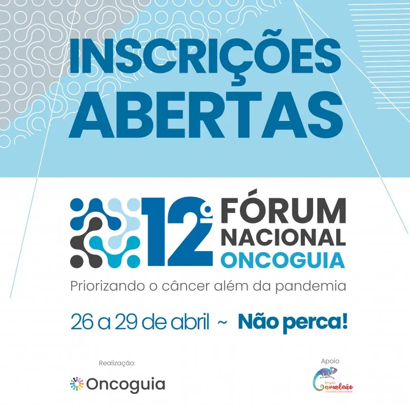 Participe do 12º Fórum Nacional Oncoguia